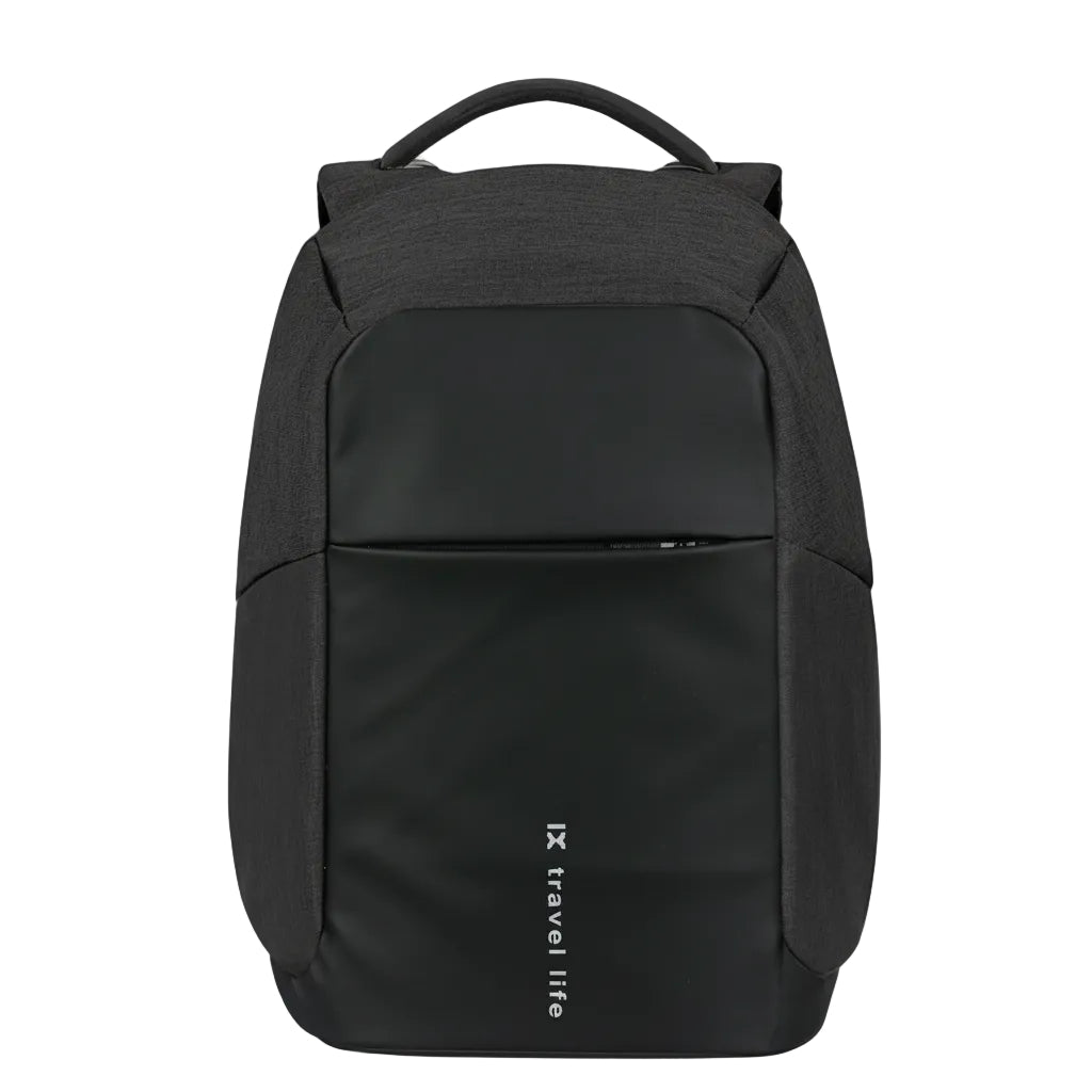 Backpack fitting a 15.6 inch laptop securely inside padded compartment